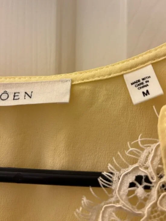 Doen Grace Dress in Yellow Rose - Picture 8 of 10